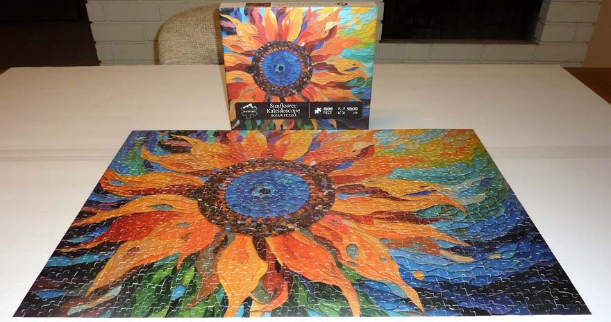 Sunflower Kaleidoscope