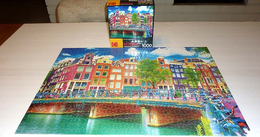 Colorful Waterfront Buildings, Amsterdam