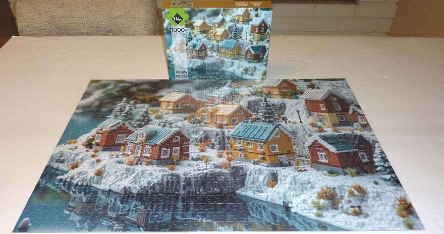 Winter Block Village