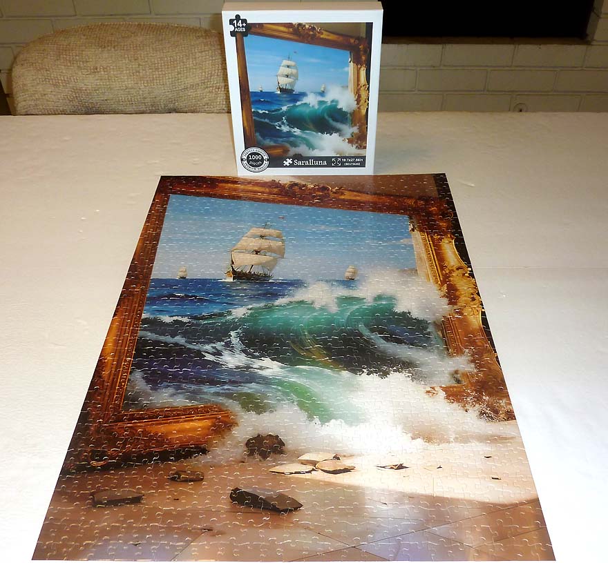 Ship in Painting