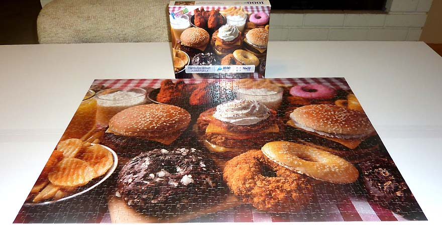 Hamburger dessert